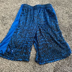 Under Armour blue and black shorts M